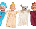 Lot of 4 John Freilassing Kasperlfigur Hand Puppets King Rat ueen Captain - $24.70
