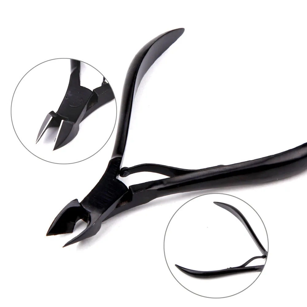 Sporting 1Pc Stainless Steel Nail Cuticle Scissors Nipper Clipper Manicure Pedic - £18.44 GBP