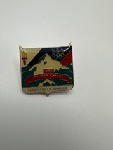 Vintage 1992 Winter Olympics France USA Pin 2.6cm - $9.90