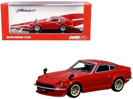 Nissan Fairlady Z (S30) RHD (Right Hand Drive) Red 1/64 Diecast Model Car by In - £28.15 GBP