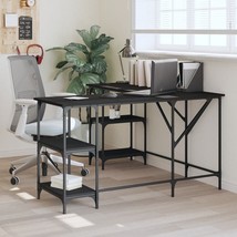  Desk Black Engineered wood Large Adjustable Feet Desk - $5,067.98 MXN