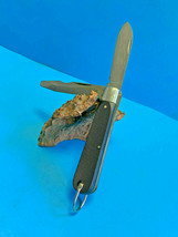 Old Vtg Collectible Barlow Style COLONIAL Prov. RI 2 Blade Folding Pocket Knife - $29.95