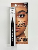 Abny Poppy &amp; Ivy \FELT-TIP Lash Adhesive Magic Glue Eyeliner #EGEL03 Clear - £3.58 GBP