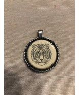 Avon Tiger Necklace Tiger Jewelry Necklace Art Pendant Charm wholesale b... - £11.85 GBP