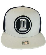 Dallas Men&#39;s Patch Style Breathable Snapback Baseball Cap (White/Navy) - $274.24 MXN