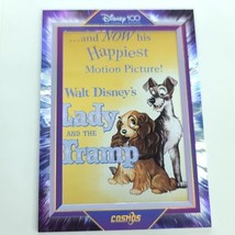 Lady And Tramp 2023 Kakawow Cosmos Disney 100 All Star Movie Poster 005/288 - £38.65 GBP