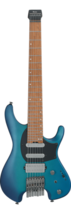 Ibanez Q547BMM, Blue Chameleon Metallic Matte, Headless - £848.42 GBP