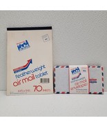 Vintage Woolworth Air Mall Featherweight Paper &amp; 22 Envelopes - $417.36 MXN