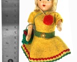 Vintage 6&quot; Composition Doll - Confetti Inc. New York U.S.A. (Circa 1930&#39;s) - $18.48