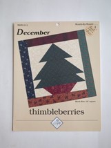 Month by Month MBM 012 December Quilt Pieced Pattern By Thimbleberries 1... - £6.67 GBP
