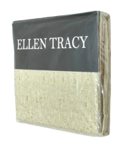 Ellen Tracy Elegant Gold Tablecloth 60&quot; x 84&quot; Holiday Christmas Splatter... - $24.75