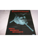 CANDLEMASS EPICUS DOOMICUS METALLICUS / OPETH / CLUTCH EARTH POSTER 75X5... - $31.61