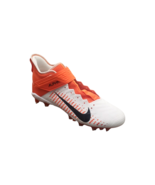 Nike Men&#39;s Alpha Menace Pro 2 Mid Football Cleat Shoes White / Orange  S... - $95.04 CAD