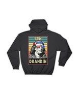 Ben Drankin Franklin : Gift Hoodie Funny Art Print USA American Presiden... - €30,87 EUR