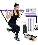 Upgraded Portable Pilates Bar Kit for Full-Body Workout NEW - $873.42 MXN