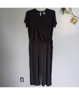 J. Jill Wearever Collection One Piece Wide Leg jumpsuit Sz L Pull Across... - $454.67 MXN
