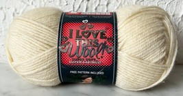 I Love This Wool! Yarn Super Soft Medium Weight Yarn - 1 Skein Winter White #145 - £5.83 GBP