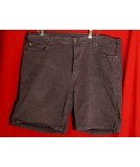 ORVIS 5 POCKET 1856 MEN&#39;S JEAN SHORTS FLAT FRONT GRAY 40 X 8&quot;  TRUST YOU... - €17,03 EUR