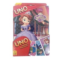 Disney Junior Sofia The First UNO Card Game New Sealed In Tin Case Ages 5+ - £5.70 GBP