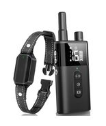 No Shock Dog Training Collar Remote Vibrate Safe Lock Waterproof Black - $489.07 MXN