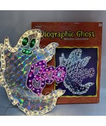 Vtg Noma Halloween Holographic GHOST 100 Light Window Decoration with Box - $717.10 MXN