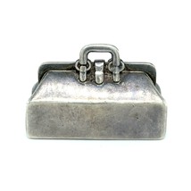 Tiffany &amp; Co. Sterling Silver Doctor Bag Pill Box Vintage Collectible - $475.20