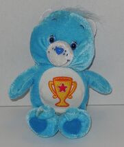 2004 Nanco Care Bears Champ bear 7" Plush Stuffed Animal Toy RARE HTF - $14.80