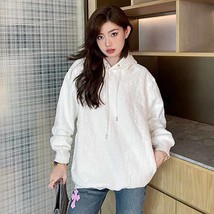 New women hoodie high quality design sense printing casual loose pullover fashion brand thumb200