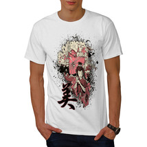 Wellcoda Girl Cherry Tree Art Mens T-shirt, Costume Graphic Design Print... - $18.61+