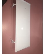 Peg Board Display Metal Sign Holder 14” W By 6” T-RARE-SHIPS SAME BUS DAY - $79.08