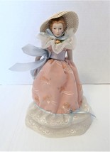 Avon Southern Belle Porcelain 9&quot; Doll Fashion of American Times Collection Vinta - £12.67 GBP