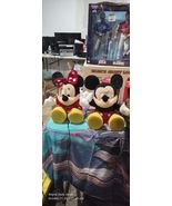 Disney Minnie Mouse And Mickey Plush with Built in Speakers  Rare - $458.07 MXN