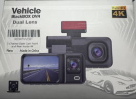 New Vehicle BlackBox DVR, Dash Cam, 1080P Three Cameras - $24.74
