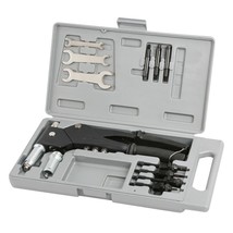3 In 1 Blind Rivet Gun Set 360 Swivel With Spanners And Rivet Nuts M3 M4... - £47.72 GBP