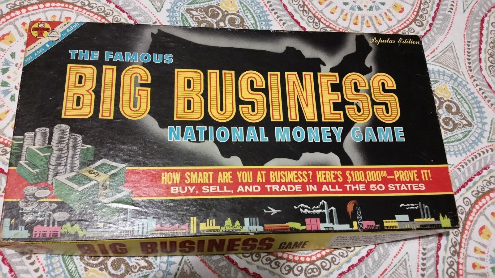 1954 Big Business Board Game by Transogram Toys and Games - £15.72 GBP