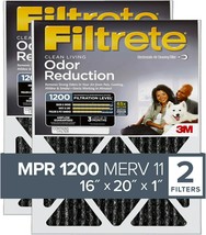Filtrete 16X20X1 Air Filter, Mpr 1200, Merv 11, Allergen Defense Odor, P... - $46.93