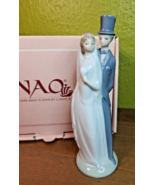 NAO by LLADRO Just Married Pareja Nupcial 00109 Porcelain Figurine 1994 ... - $102.57 CAD