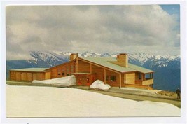 Hurricane Ridge Lodge Postcard Olympic National Park Washington  - £7.76 GBP