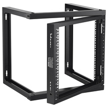 VEVOR 9U Wall Mount Rack, 150 lbs Max Load Capacity, 20.9 x 17.7 x 20.5&quot;... - $59.99