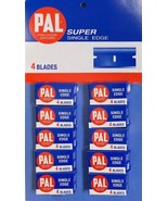 Pal Blue Single Edge Razor Blades by Personna 10 Packs Of 4 - $24.99