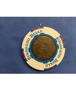 COLORADO BELLE  CASINO $1 CASINO CHIP COIN INLAY - LAUGHLIN NEV NEVADA - $187.59 MXN