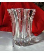 Isabella by Orrefors Art Glass 7 1/8" x 5 5/8" Floral Vase 1970's Lars H... - $40.10