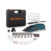 Rotary Tool Kit With Keyless Chuck Flex Shaft, 6 Variable Speed, 10000 -... - £35.13 GBP