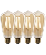 Feit ST19 Dimmable LED Light Bulb Warm White 2100K 60-Watt Equivalent Pa... - $27.02 CAD