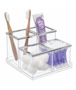 iDesign Clarity BPA-Free Plastic Customizable 4-Piece Organizer, 6.5&quot; x ... - $38.89 CAD