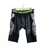 Nike Men’s Pro Combat Dri Fit Baseball Shorts Black Size XL - £13.40 GBP