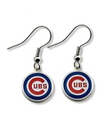 MLB Licensed Team Logo Dangle Earrings (Chicago Cubs) - €12,71 EUR