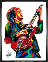 Angus Young ACDC Guitar Hard Rock Music Poster Print Wall Art 18x24 - £21.23 GBP