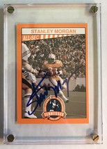 Stanley Morgan Signed Autographed 1990 Tennessee Volunteers Football Card - £3.92 GBP