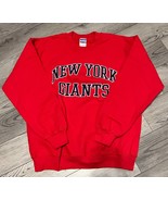 New York Giants Red Graphic Gildan Sweatshirt Size M - £13.10 GBP